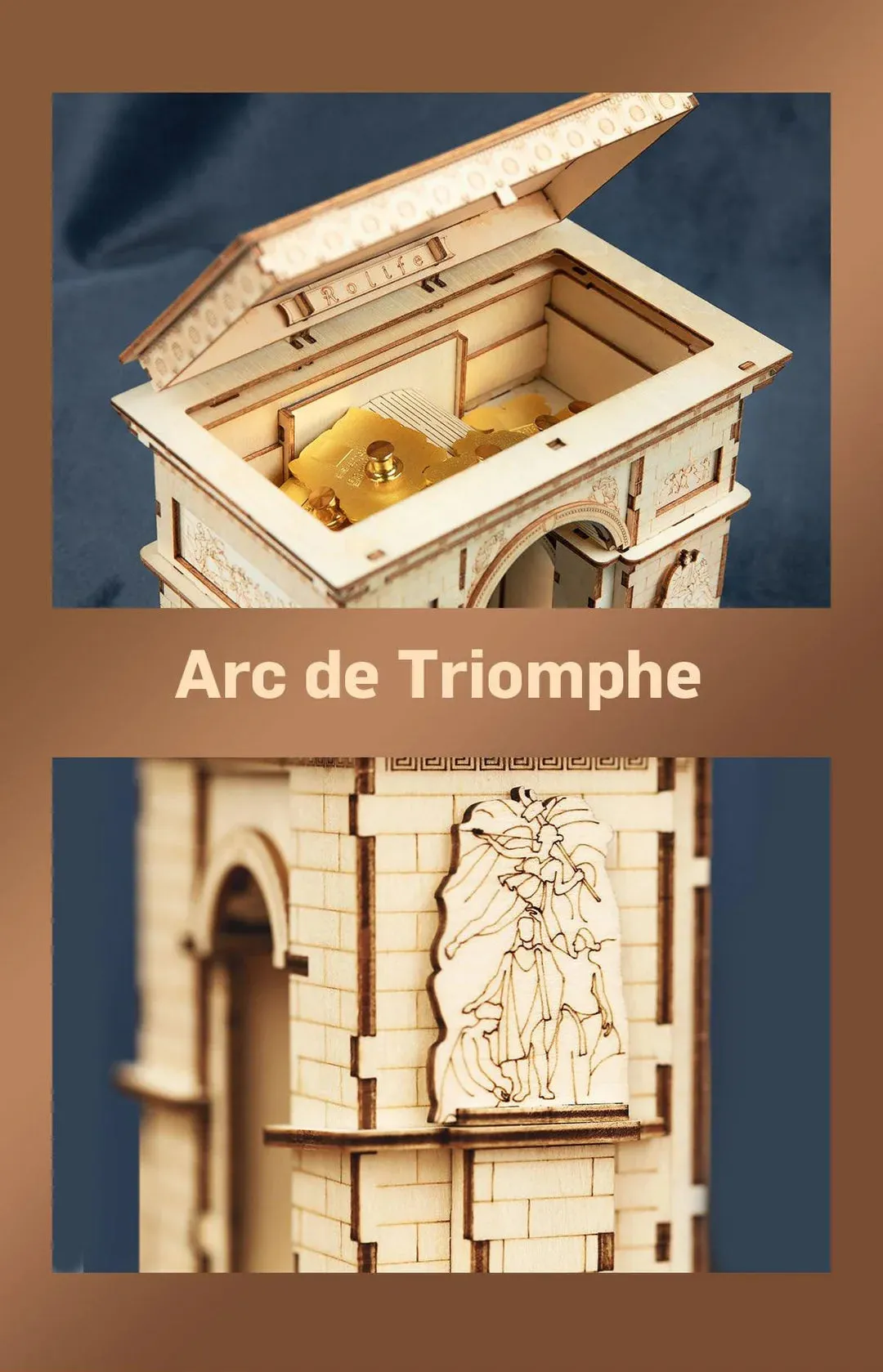 Arc de Triomphe 3D Wooden Puzzle