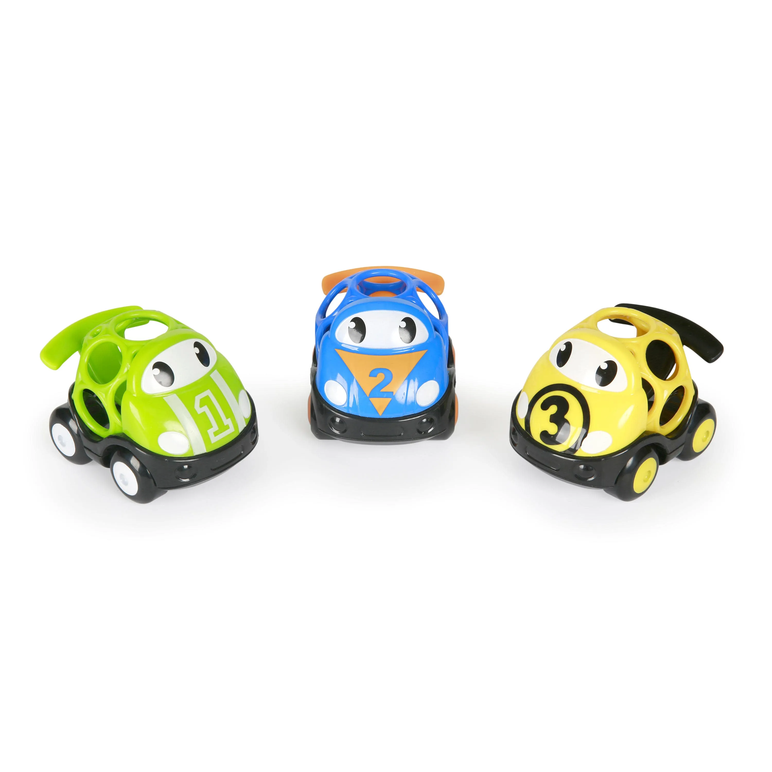 Bright Starts Go Grippers Push Vehicles  Race Car 3 Piece Set