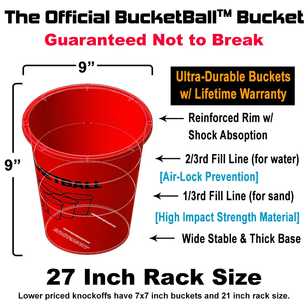BucketBall - Team Color Edition - Combo Pack (Pink/Pink)