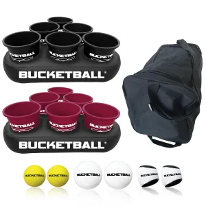 BucketBall - Team Color Edition - Party Pack (Black/Maroon)
