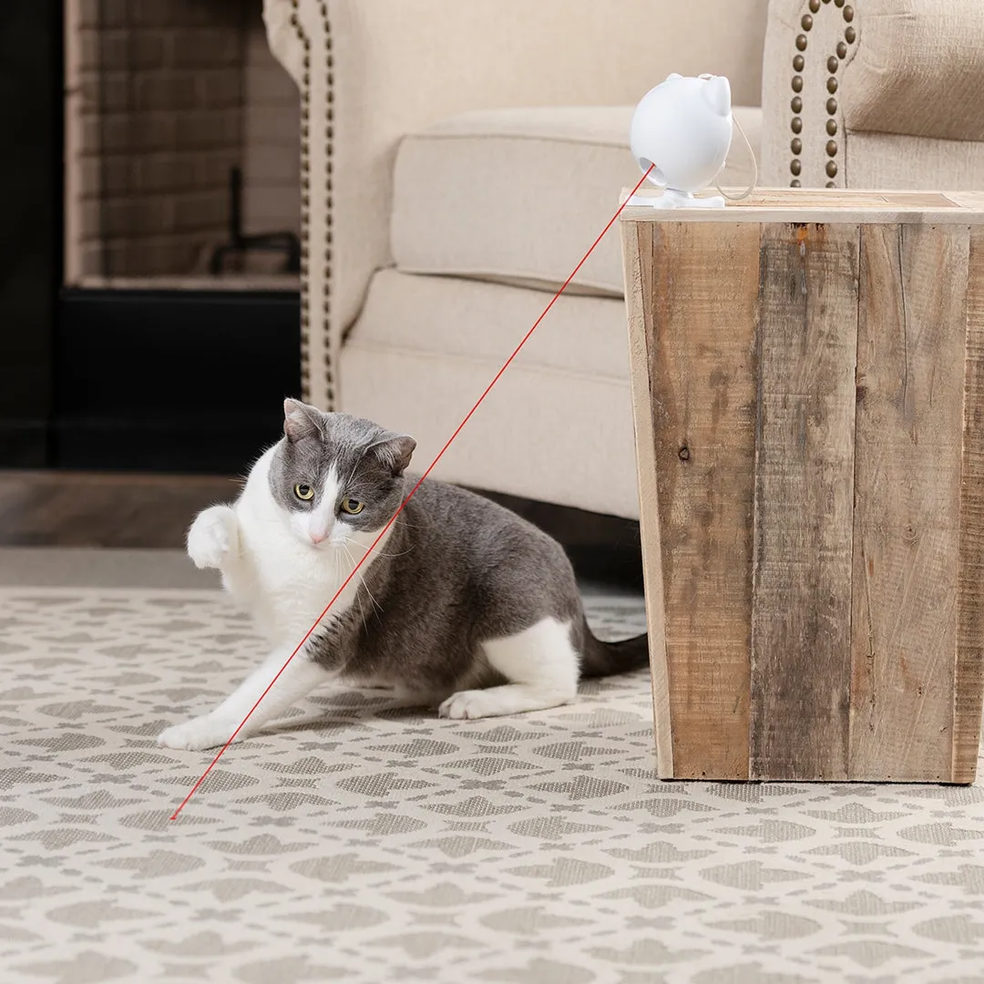 Gioco laser per gatti Dancing Dot™; gioco interattivo per gatti; 2 modalità di gioco