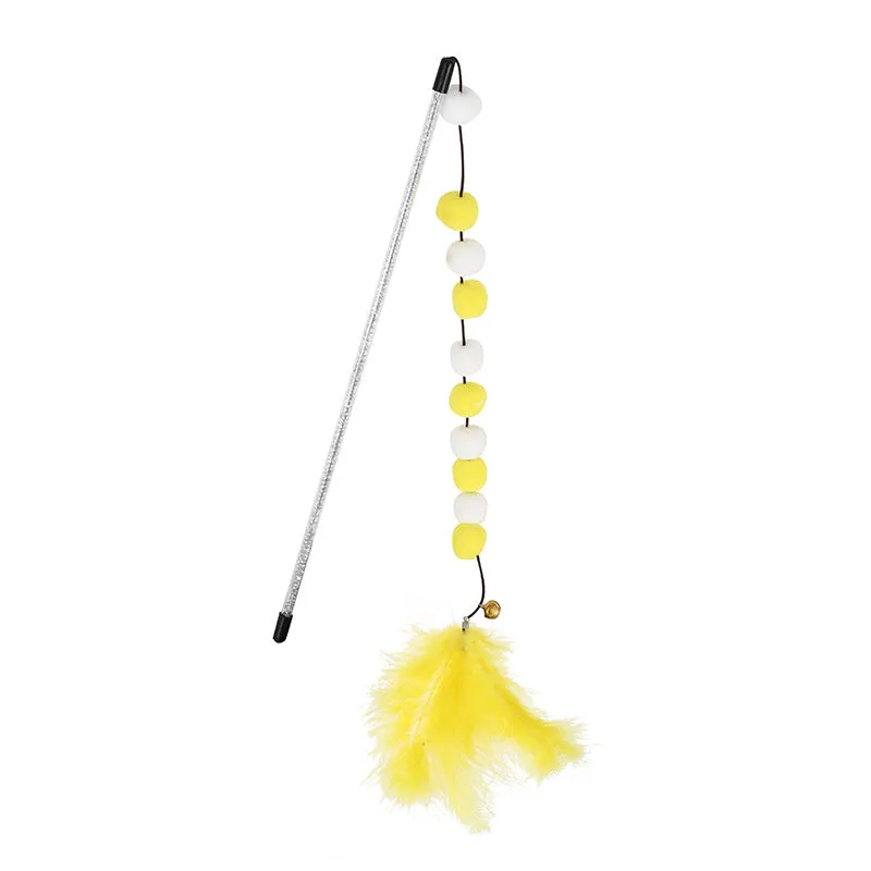 Interactive Cat Teaser Wand Toy for Indoor Cats  Enriching Playtime