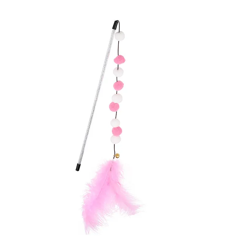 Interactive Cat Teaser Wand Toy for Indoor Cats  Enriching Playtime