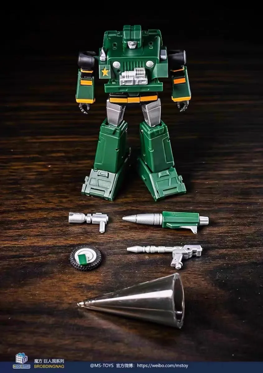 Magic Square MS-Toys MS-B31A MSB31A Detective (Hound Legends Class) 2023 Repainted Version 9cm / 3.5"