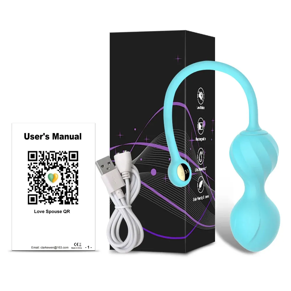 Vibrating Kegel Balls Wireless App Remote Control