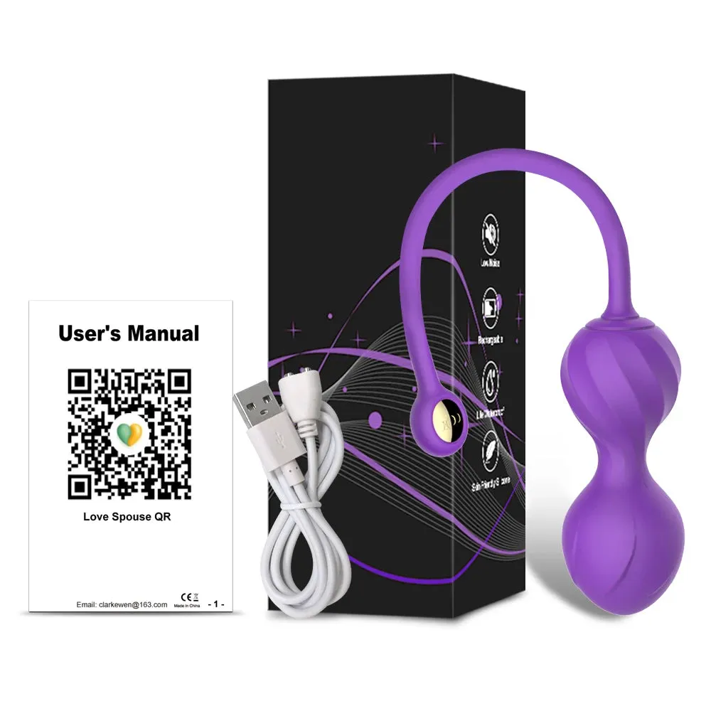 Vibrating Kegel Balls Wireless App Remote Control