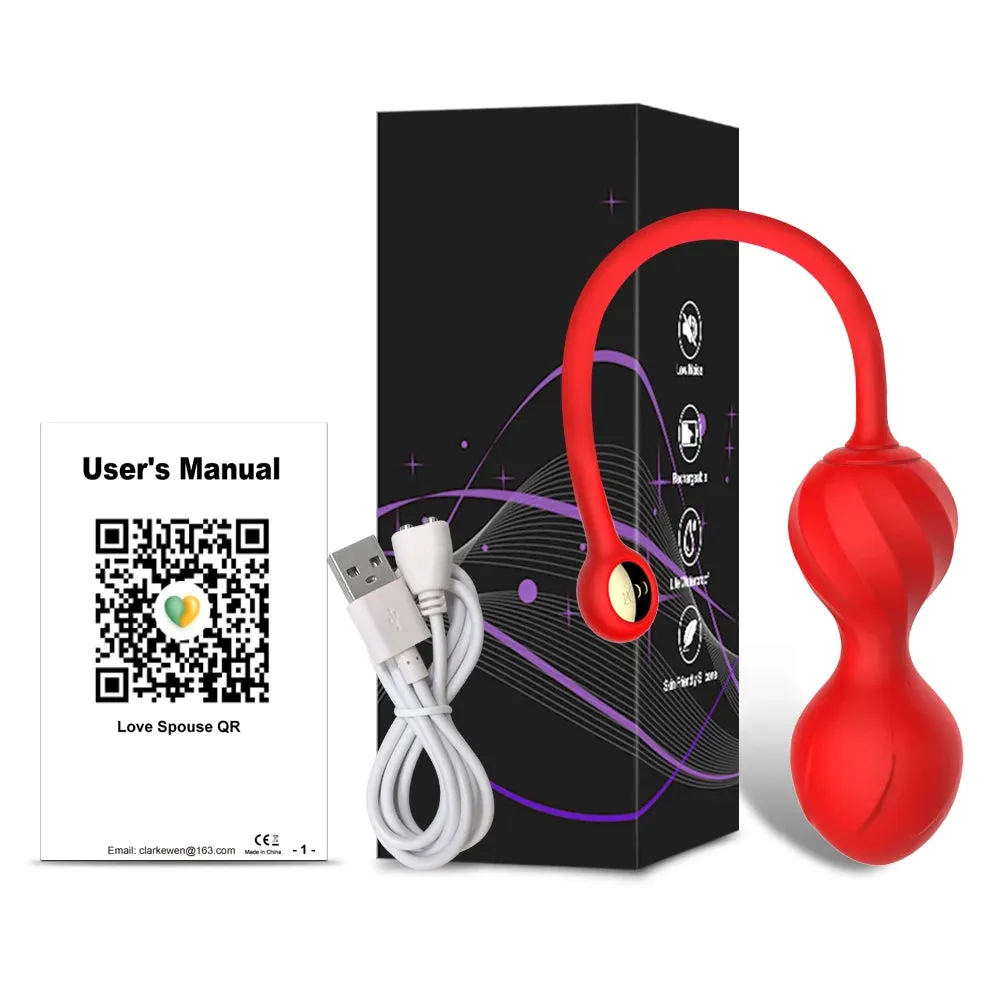 Vibrating Kegel Balls Wireless App Remote Control