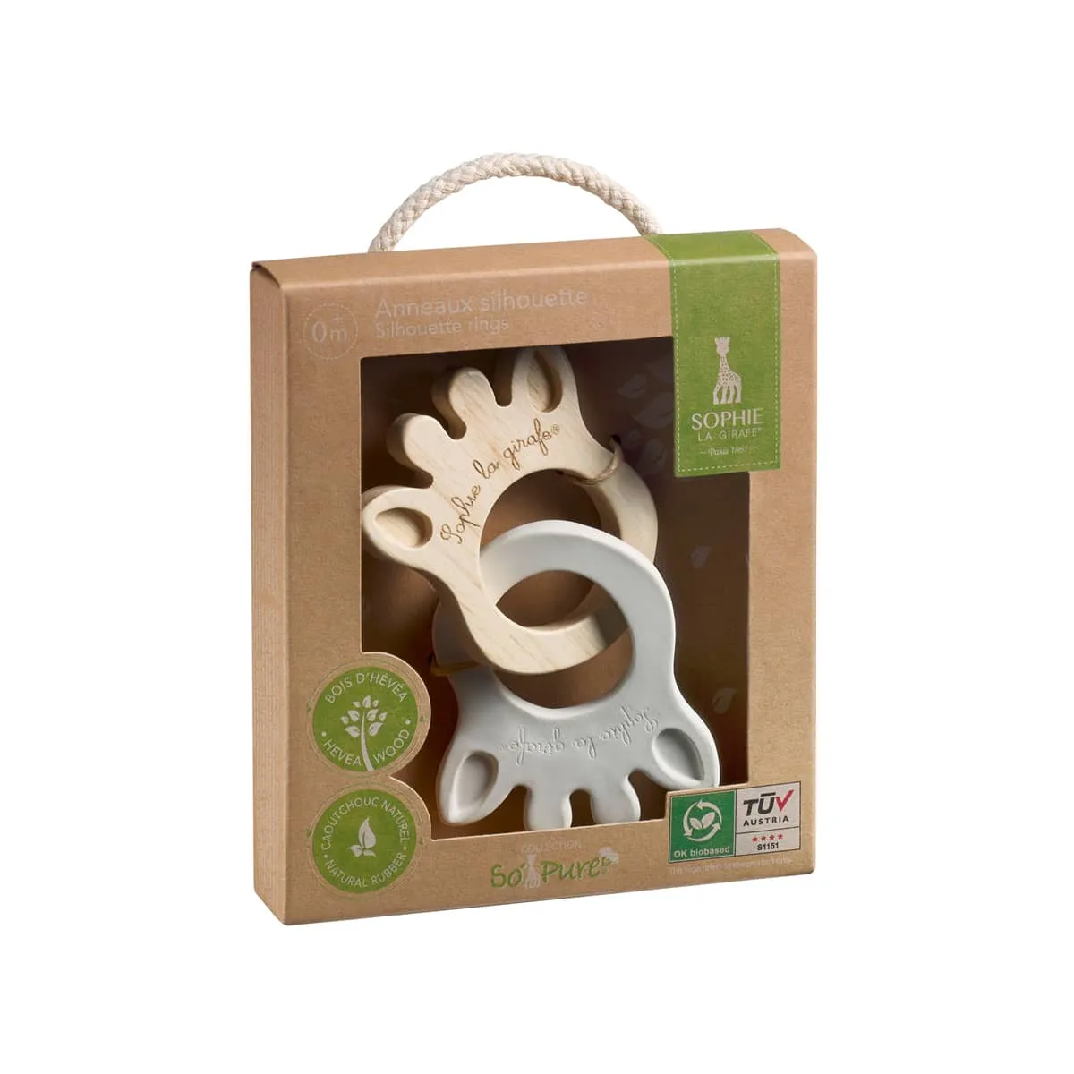Vulli Sophie the Giraffe So Pure Silhouette Rings